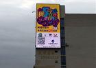 Full Color Curved LED Display , High Resolution P16 Outdoor Screen Rental