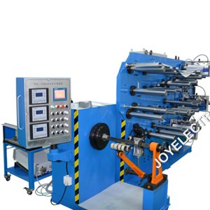 Multilayer Foil Coil Winding Machine