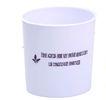 Round 4oz Disposable White Jelly / Mousse Plastic Cup Customized Size