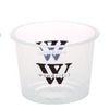 Coffee Shop Round Plastic Disposable Dessert Cups 100ml 68*48H