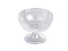 Transparent Round Shape 130ml PS Plastic Jelly Cups For Ice Cream