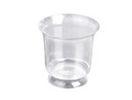 Customized Food Grade Transparent Round PS Plastic Jelly Cups 140ml