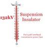 132kV Polymer Suspension Type Insulators Light Weight For Substations