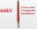 66kV Electric Line Post Insulator IEC 61952 Cross Arm Type For Power Lines