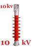 10kV Cross - Arm Line Post Insulator , Electric Power Line Insulator