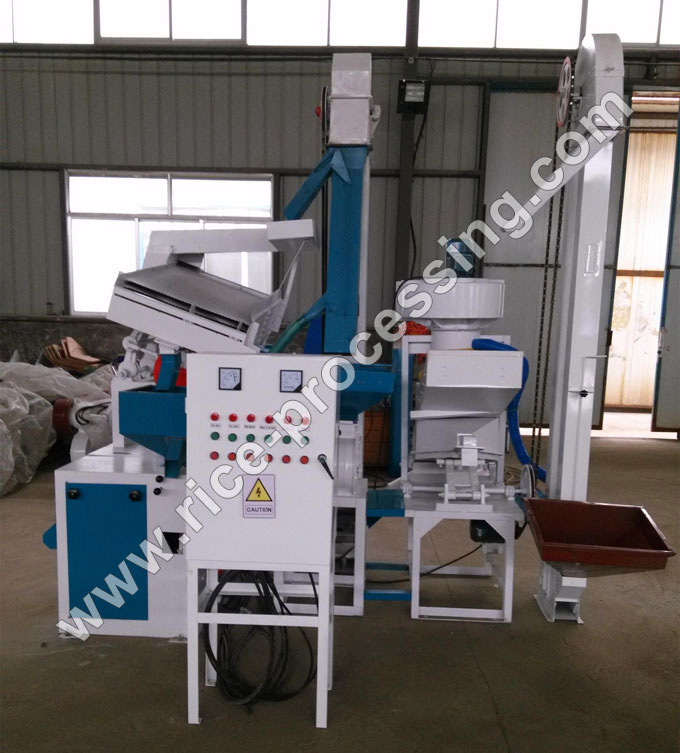 MLNH 15 Complete Set Rice Milling Equipment 