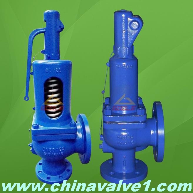 DIN standard spring loaded pressure safety valve