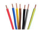 Colored Single Wire Cable PVC Insulation Wire 70℃ Max Conductor Temperature