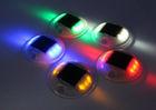Round Plastic Solar Road Stud Dia.118mm Anti Pressured CE ROHS Certificated
