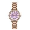 Diamond On Bezel Gold Fashion Watches For Women With Round Case