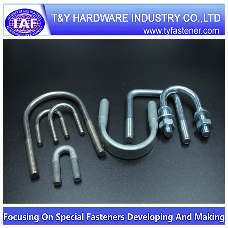 class4.8 U Bolt Pipe Clamp unersize body