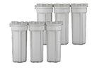 RO Membrane Plastic Water Filter Housing 10 Inch For PP GAC Purifier