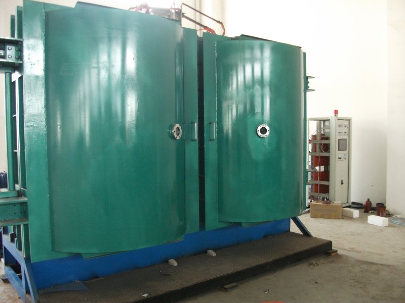 Tungsten aluminum evaporation coating machine