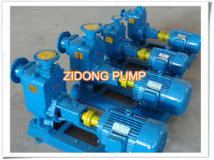 ZW self priming sewage pump