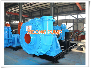 large particle dredge sand pump for river lake