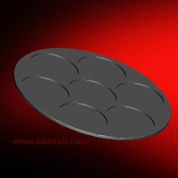 Sintered silicon carbide tray