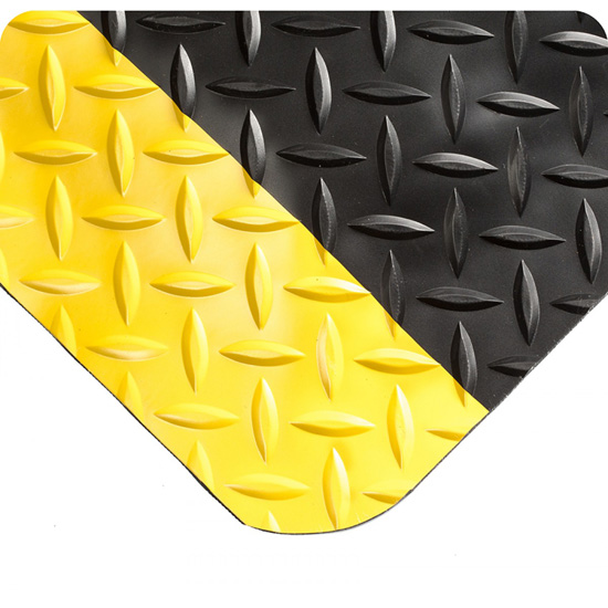 Yellow Black Antistatic ESD Anti-Fatigue Mat