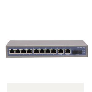 10Port PoE 1Port SC Enhanced FE Fiber POR Switch (POE0821SC)