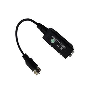 Single Channel Screwless Passive CCTV UTP Video Balun With F Head (VB102PF)