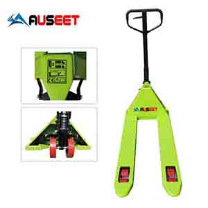 Hand pallet hydraulic platform lift truck