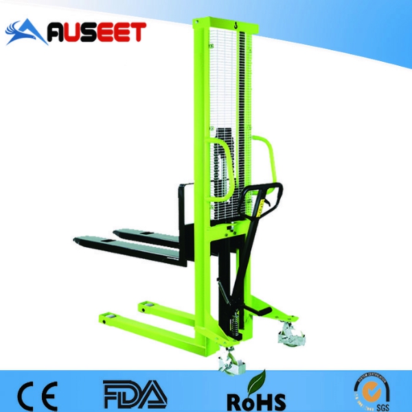 convenient hydraulic manual stacker