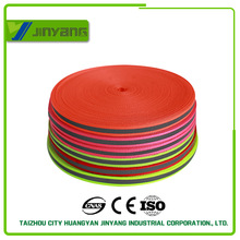 Polyester Fluorescent Orange Reflective Ribbon Tapes For Safety Clothing