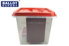 55L Waterproof Polypropylene Plastic Ballot Box Custom For Election