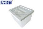 50 Volume 70% Transparent Plastic Ballot Box ISO9001 Certification For Voting
