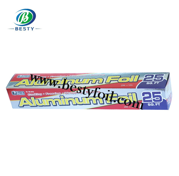 Aluminum foil daily usage food package
