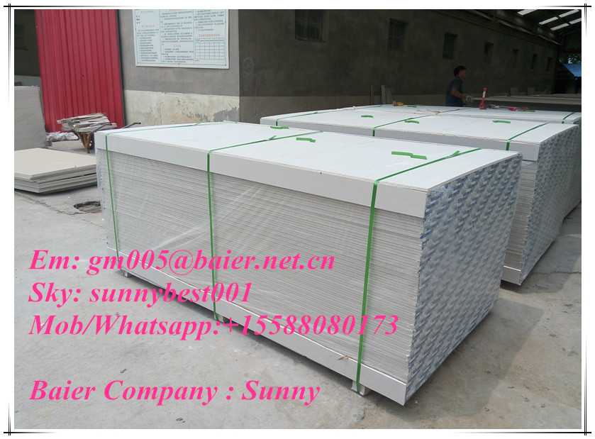 paper faced gypsum board/gypsum partition board