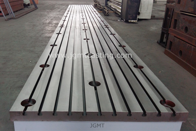 Cast Iron T-slot Floor Plates