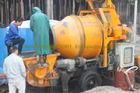 Concrete pump and drum mixer Max. Theoretical Pumping Output S Pipe Valve1111