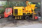 Concrete Mixer Pump Truck Discharge Height 1.2M Double Cylinder Hydraulic Pumping