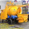 Good price concrete mixer pump trailer hydraulic portable concrete mixing equipment cement concrete 