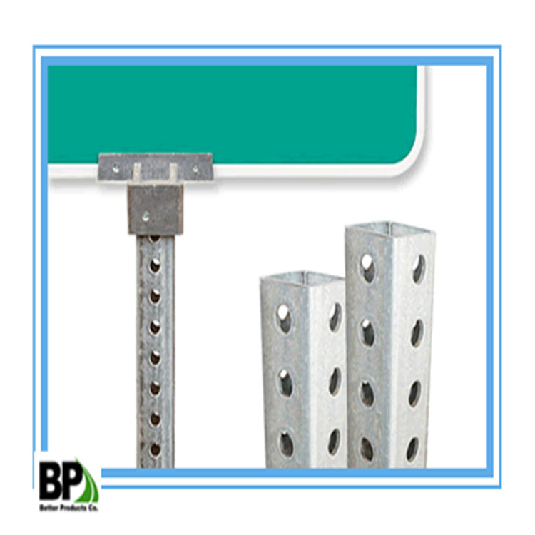 conforms to ASTM Square Sign Post