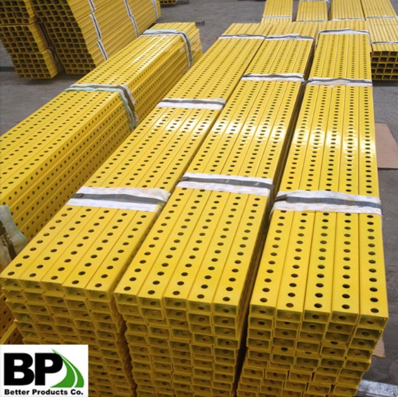 Powder Coat Perforative Steel Square Sign Post