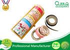Printed Waterproof Masking Tape , Washi Colored Paper Masking Tape For Kid