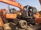 Hitachi ZX160W Used Wheel Excavator 17300kg Used Excavating Equipment
