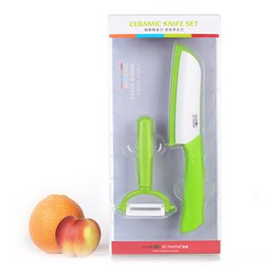 Santoku Knife Sets With Ceramic Peeler