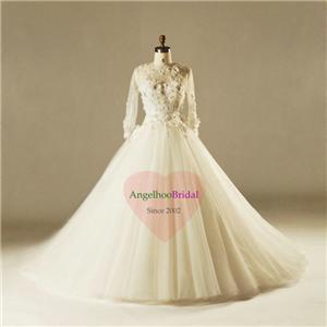 Long Sleeve Wedding Dresses WD1514