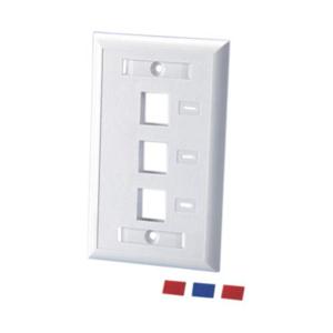 American Type Faceplate 3 Ports