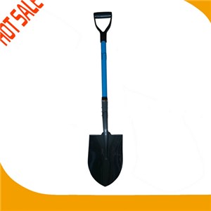 Hot Sale Fiberglass Handle PP Grip Steel Spade