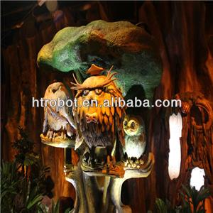 Entertainment Robot For Animatronic Owl