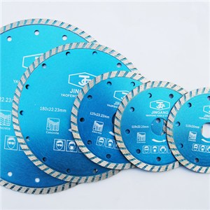 Cutting Granite Marble Turbo Diamond Blade