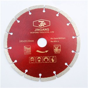 Diamond Segment Saw Blades 180 X 22.23mm