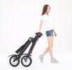 Fashion 12 Inch Mini Electric Folding Bike Alumium Alloy Frame For  Office Worker