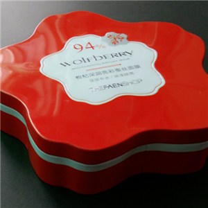Rectangular Tin Box for Candy
