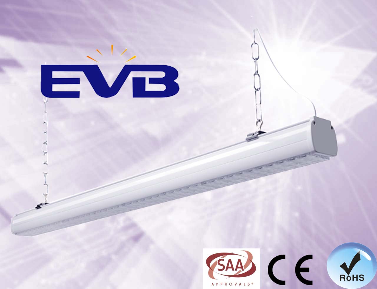 LED linear lighting system for supermarket