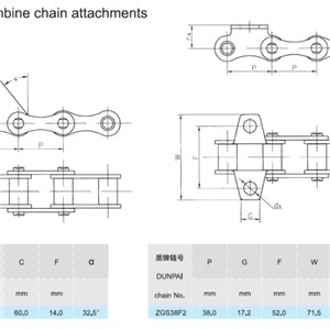 ZGS38 Combine Chain Attachments