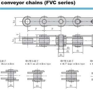 FVC Series Hollow Pin Conveyor Chains